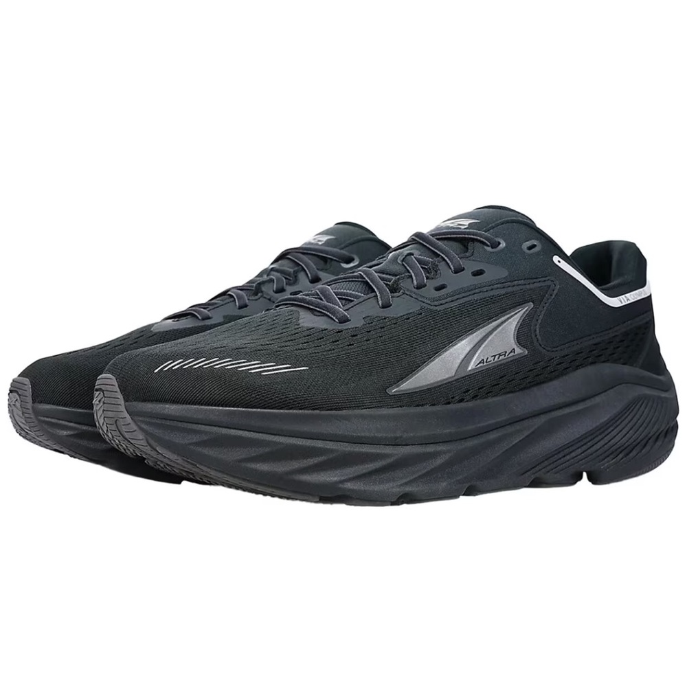 Altra Via Olympus Black 10 Road Running Shoe NEW w/ blemish Reflective